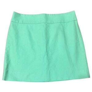 J. CREW Mint Pastel Green Mini Skirt Spring Summer Party Size 2 St Patrick’s Day